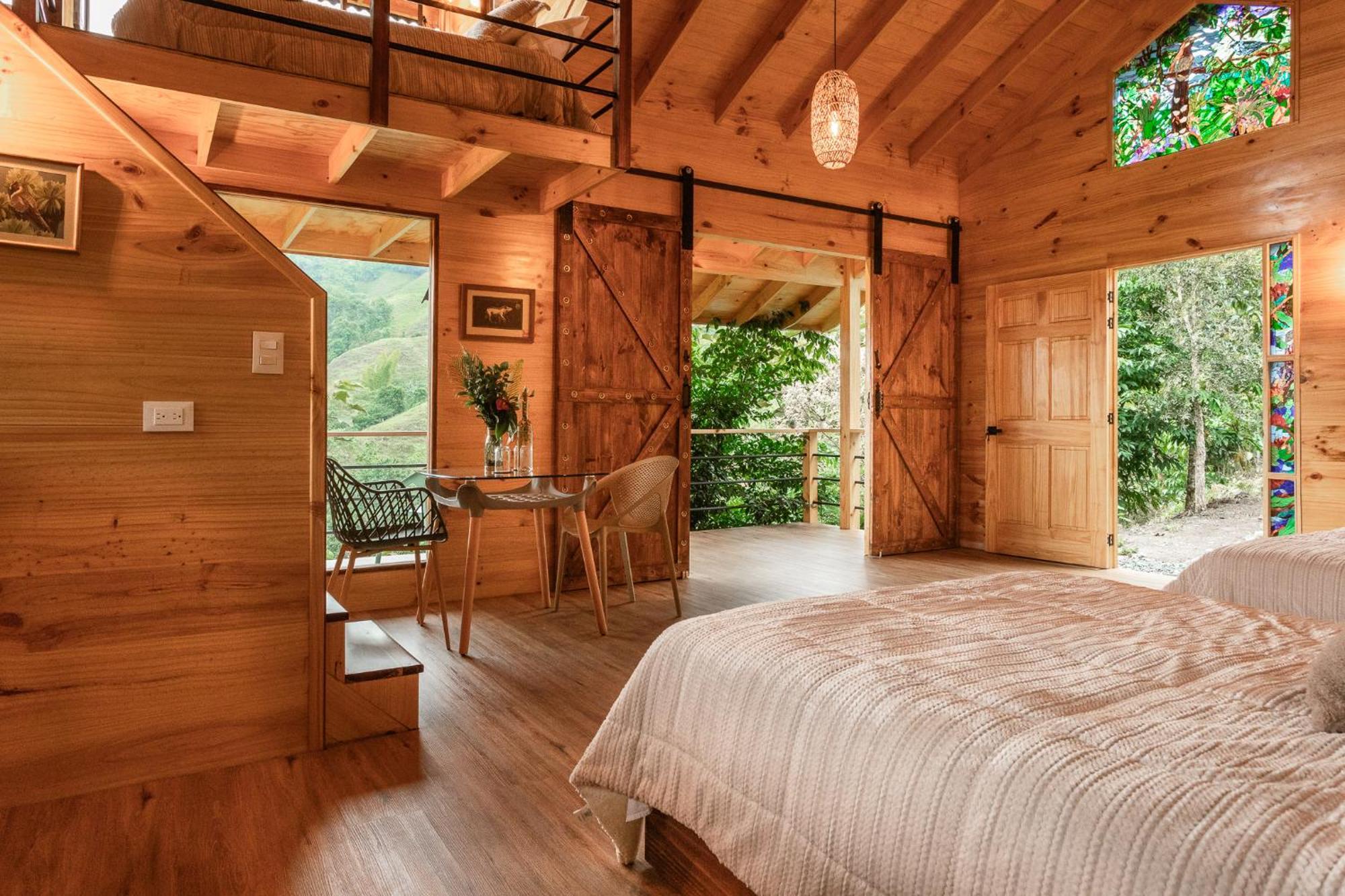 Tominejo Ecolodge - Casas En Los Arboles Neira Kültér fotó